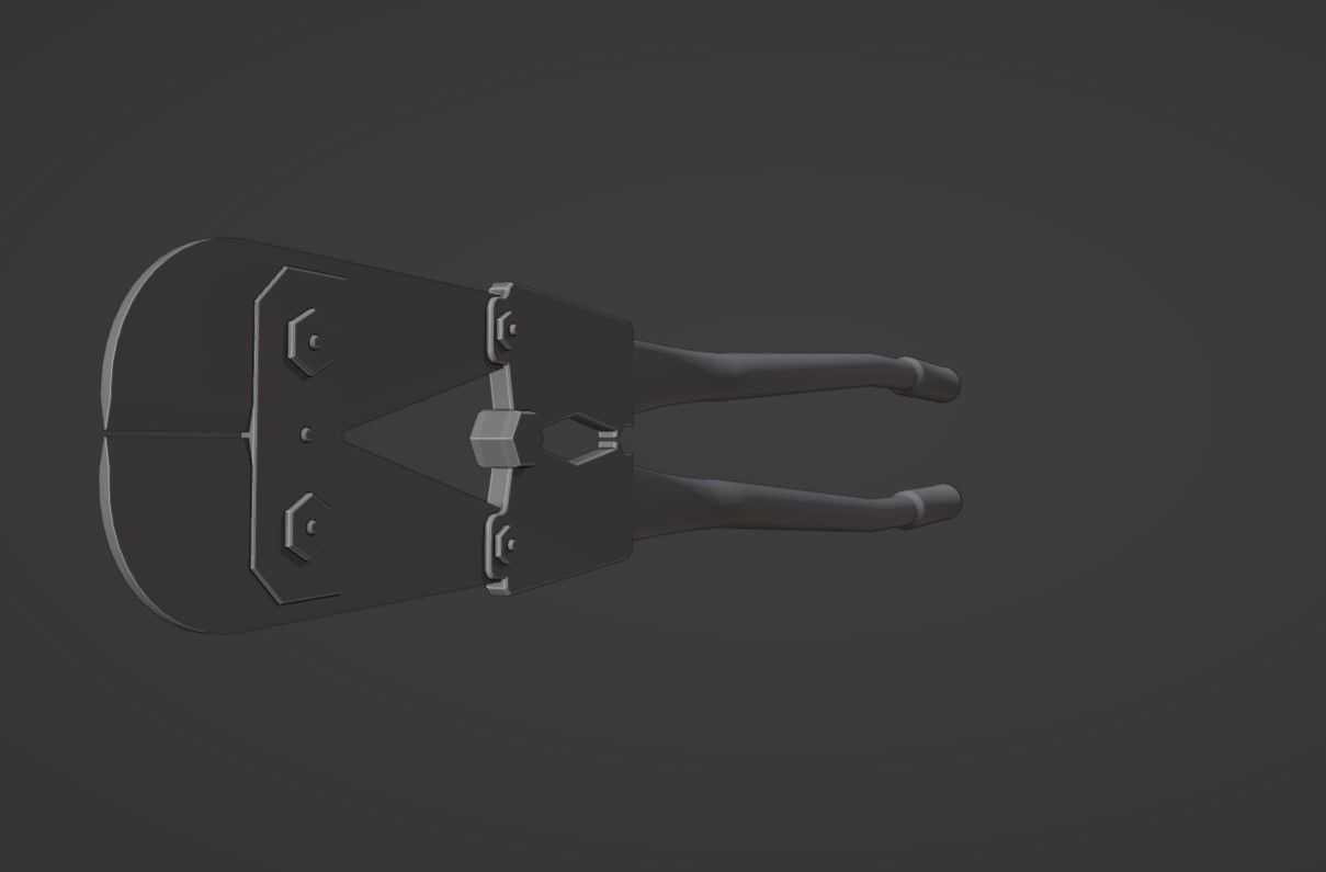 BoltCutter Low-poly 3D model_9