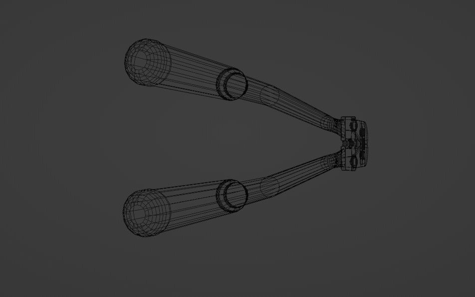 BoltCutter Low-poly 3D model_14