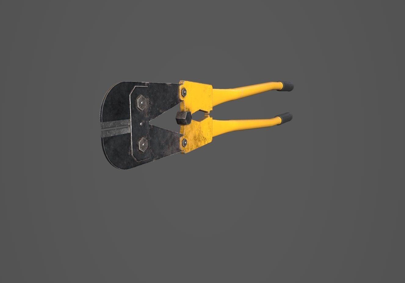 BoltCutter Low-poly 3D model_1