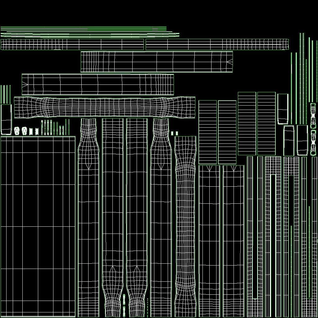 Marc Jacobs Tote Leather Bag Low-poly 3D model_15