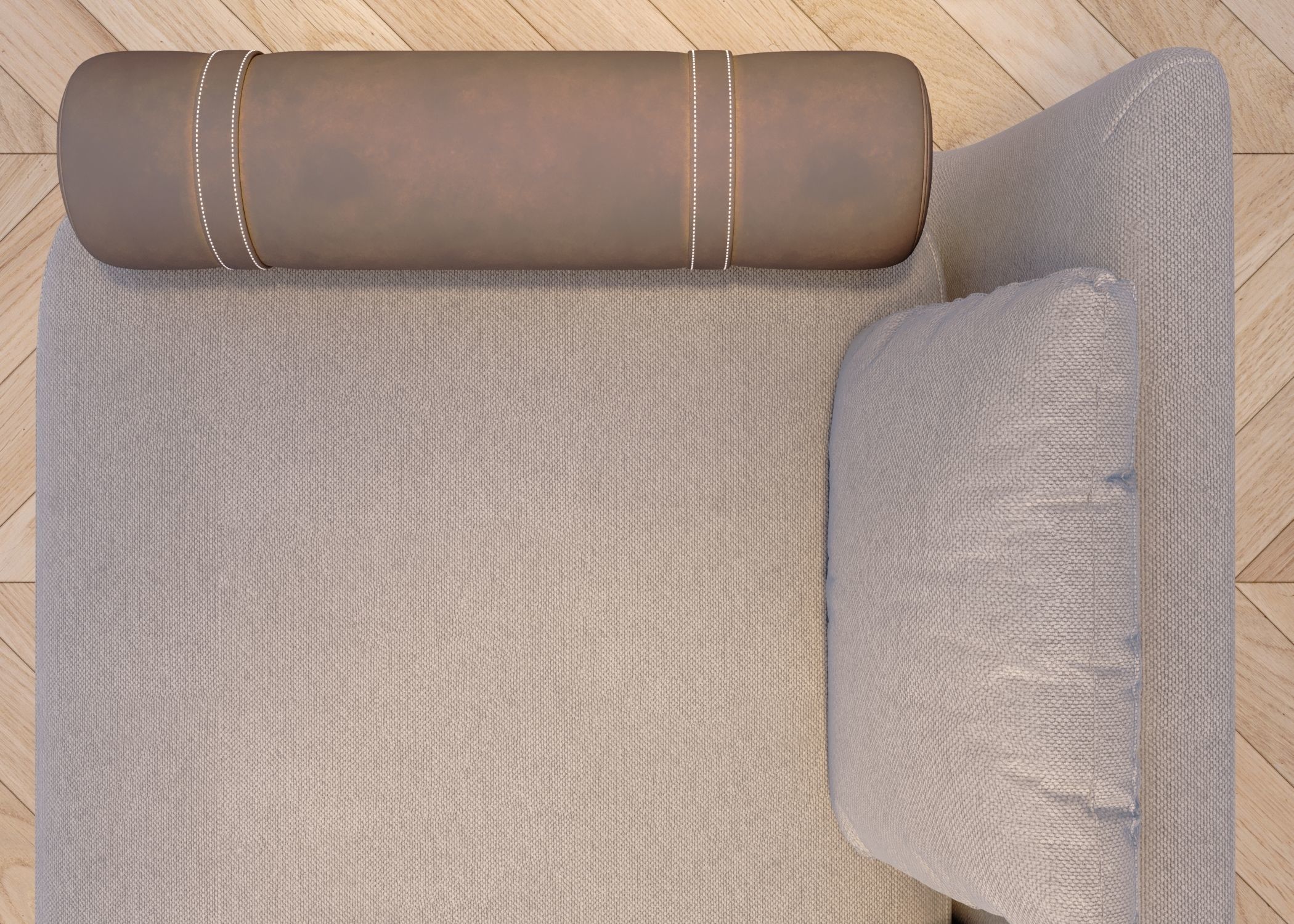 Modern Sofa 3D model_2