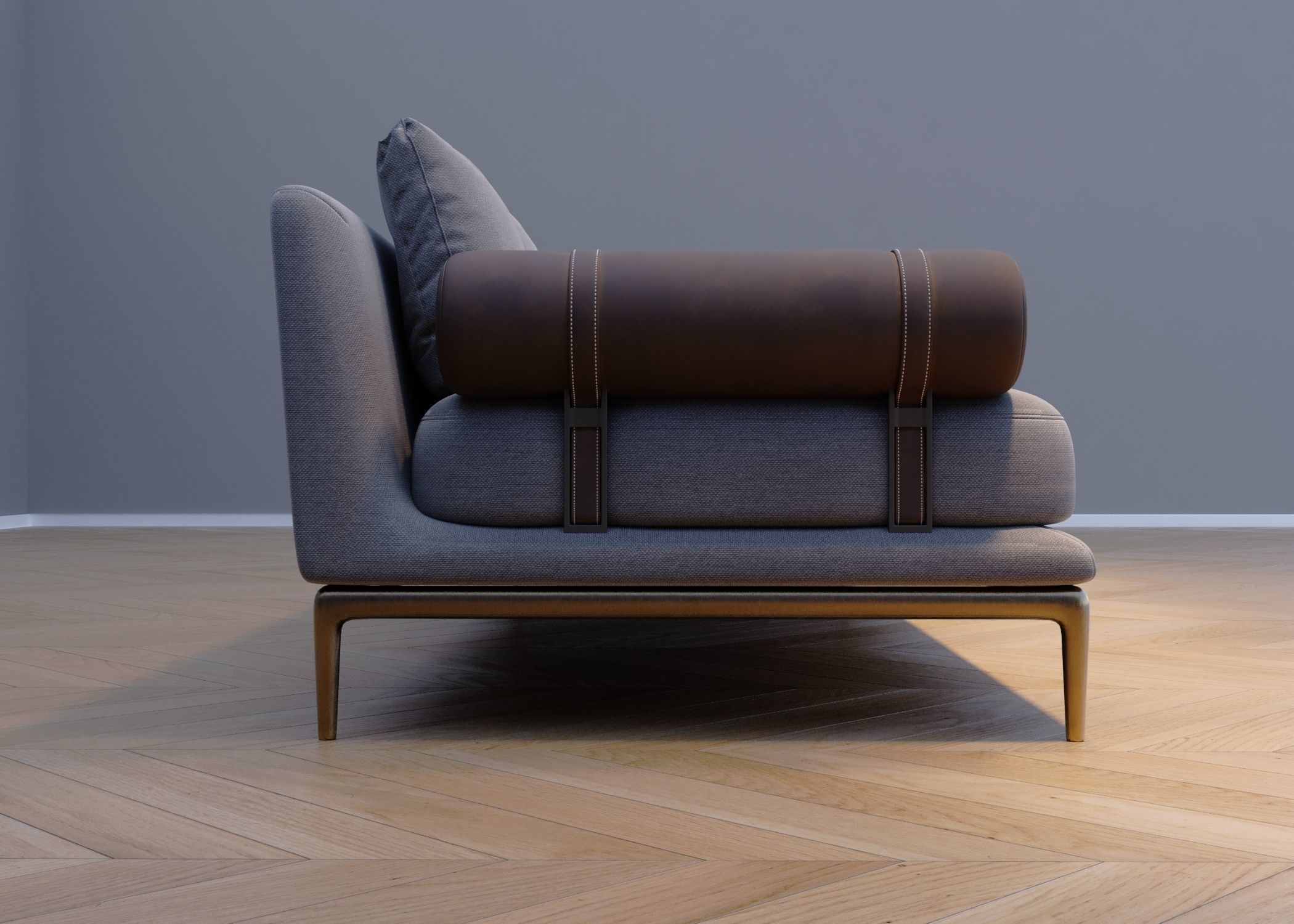 Modern Sofa 3D model_3