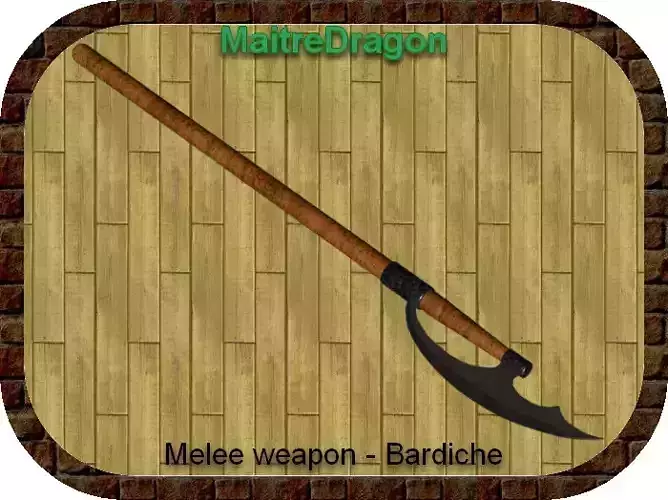 Melee weapon - Bardiche