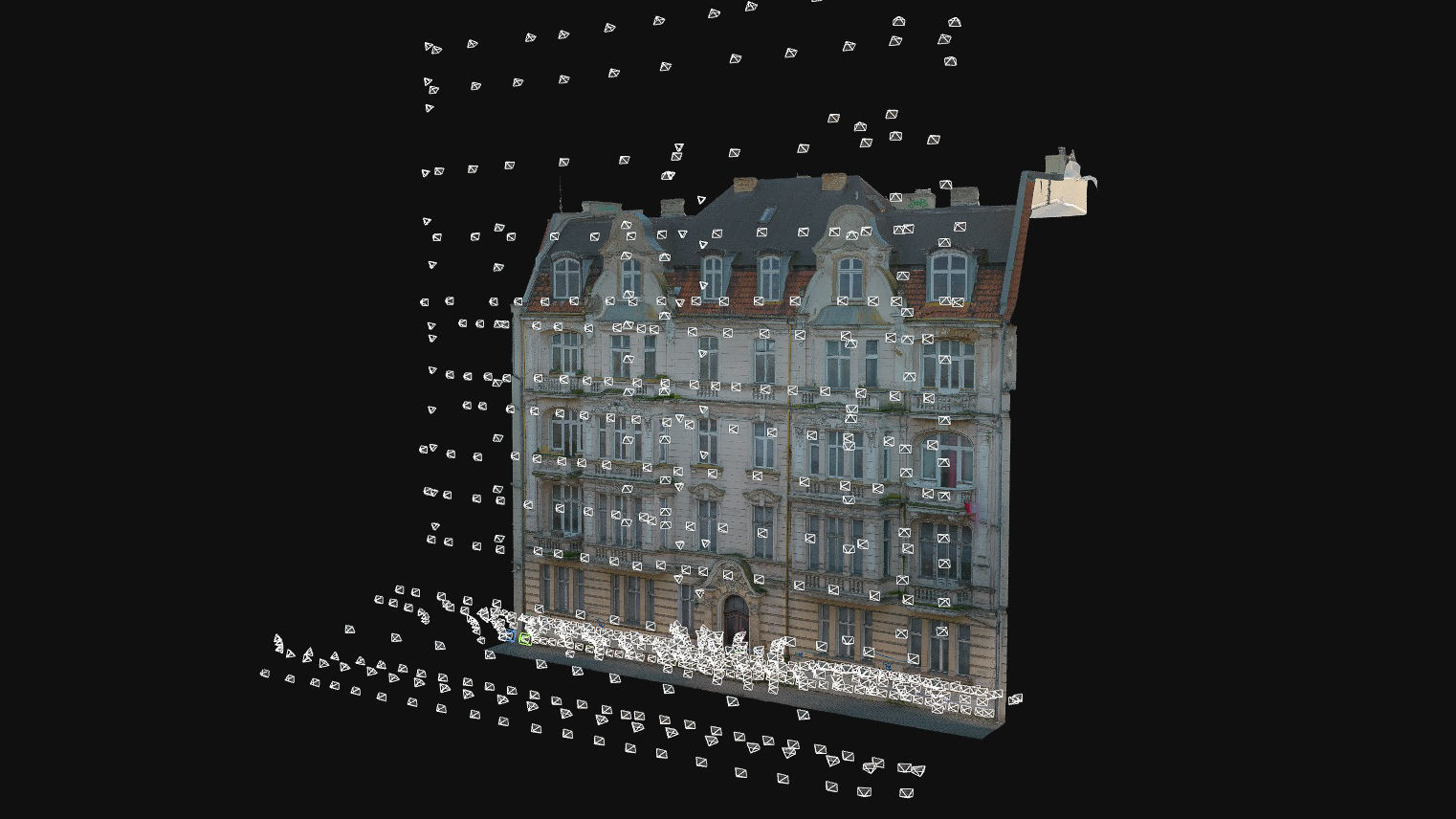 Facade of an Art Nouveau tenement house 02 3D model_15