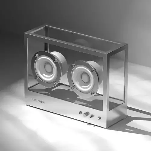 TRANSPA RENT SPEAKER 3D model