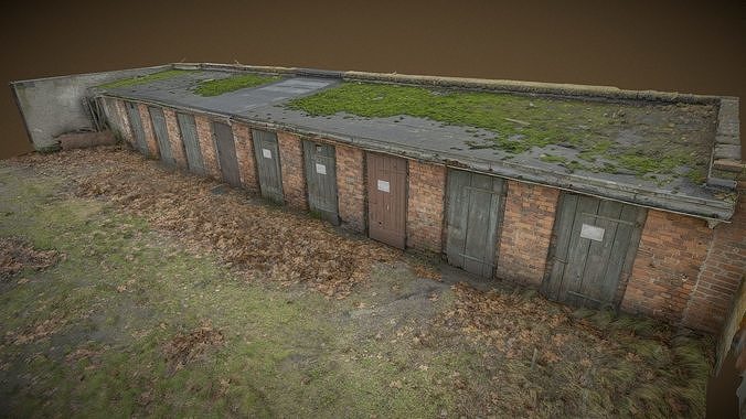 Historic storage rooms basements 3D model