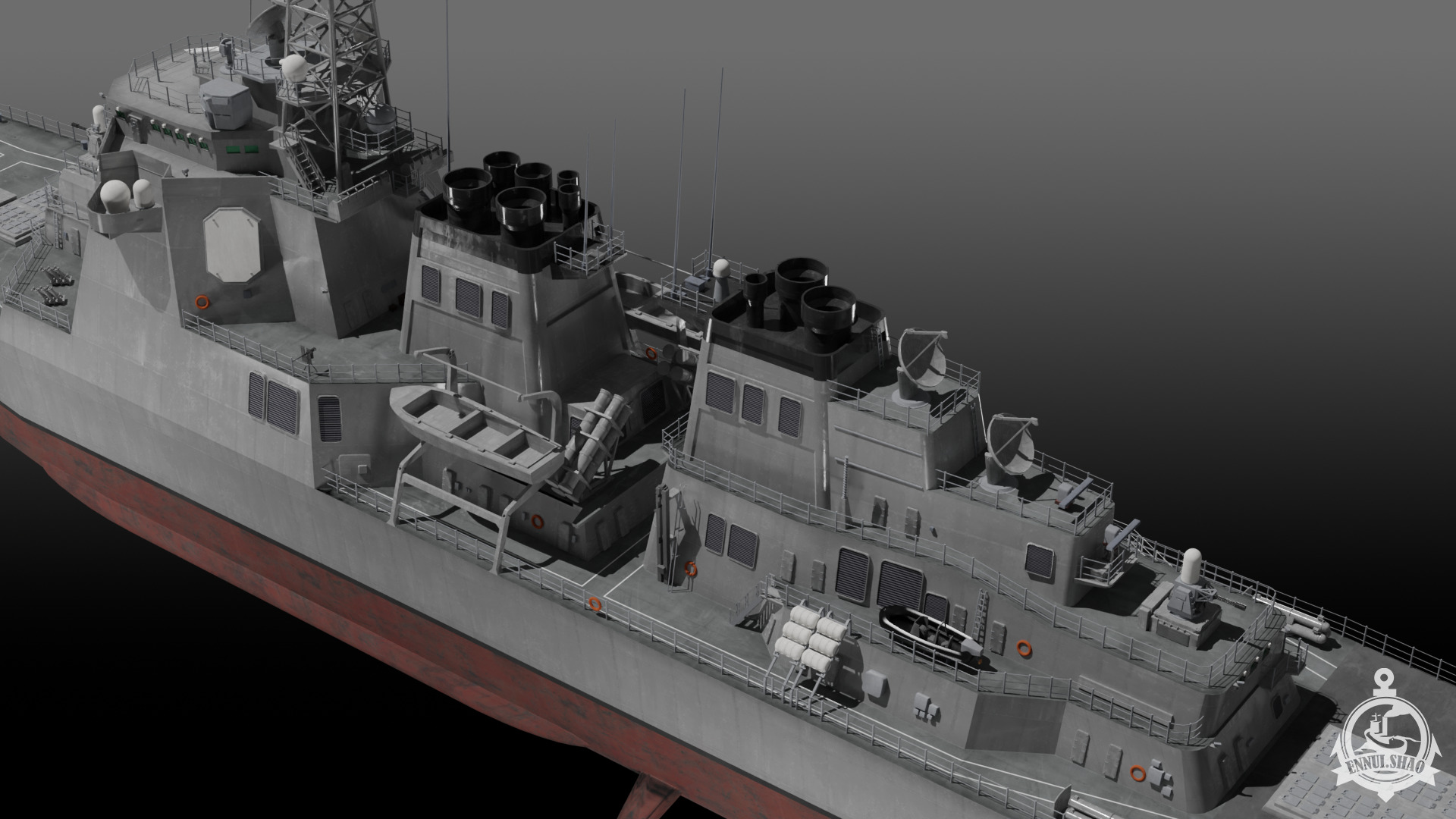JS Kongo DDG-173 3D model_13