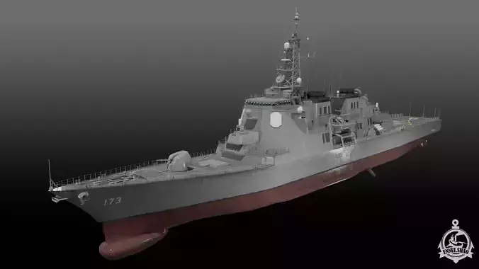 JS Kongo DDG-173 3D model