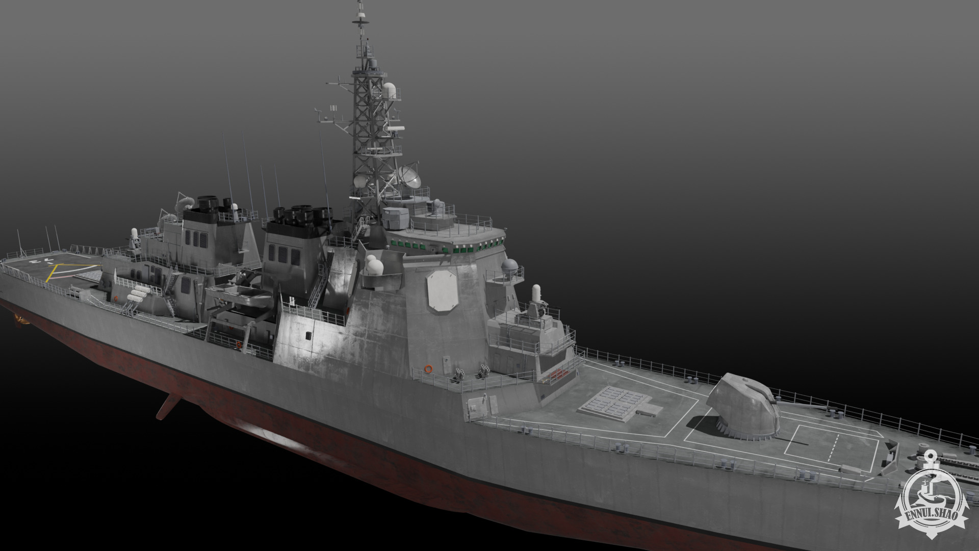 JS Kongo DDG-173 3D model_10
