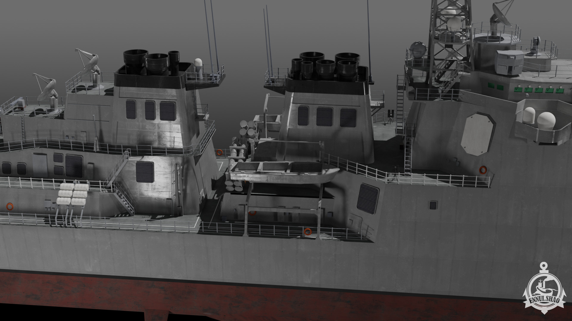 JS Kongo DDG-173 3D model_11