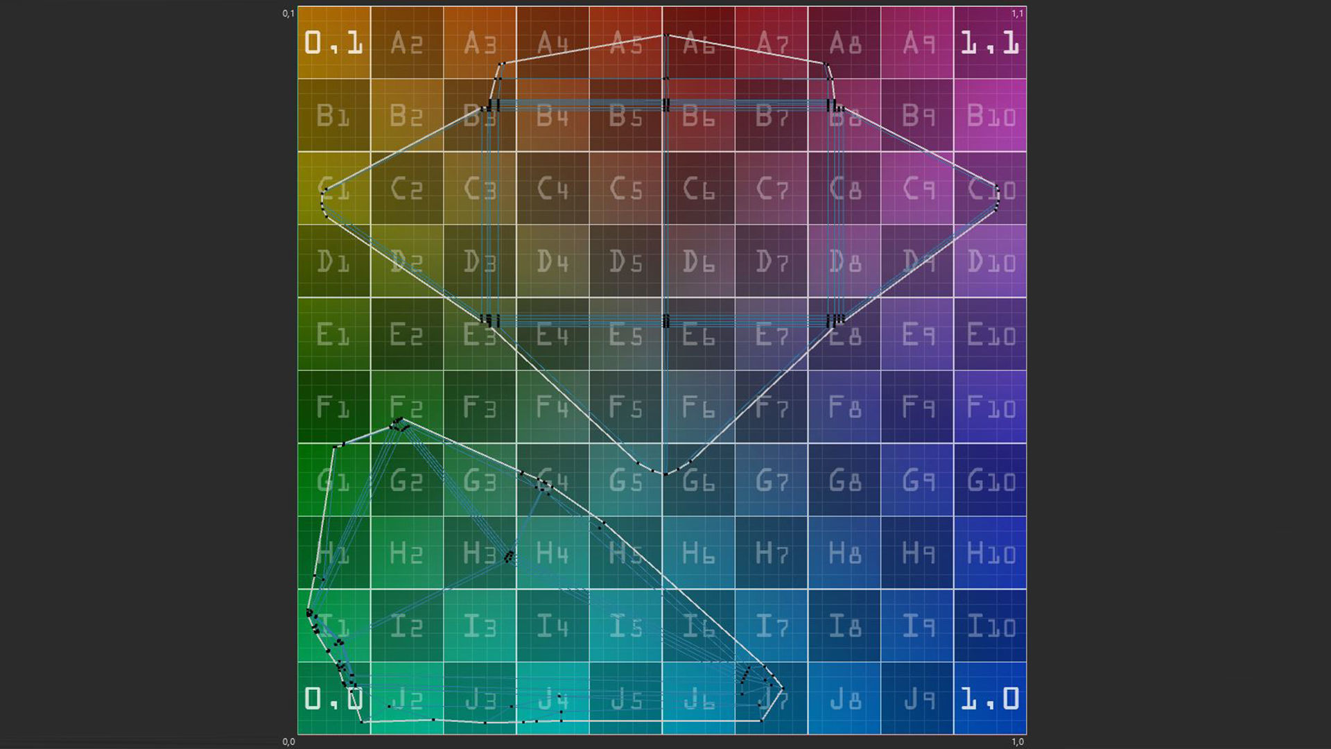 Air Mail Envelope Size DL Style BANKER Low-poly 3D model_10