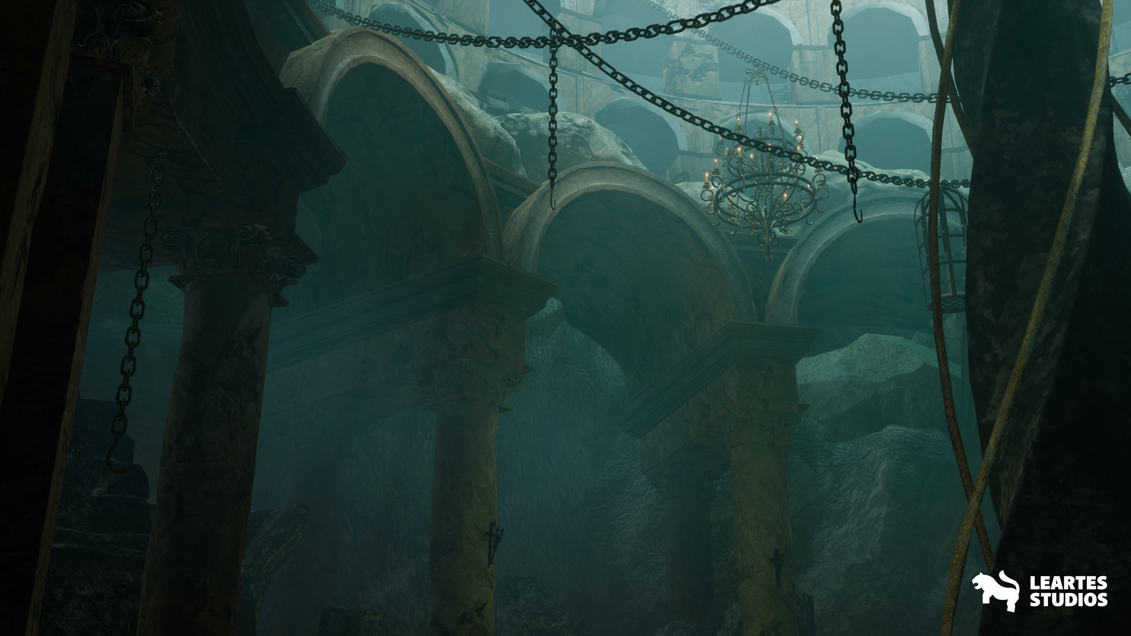 Fantasy Dungeon Low-poly 3D model_15