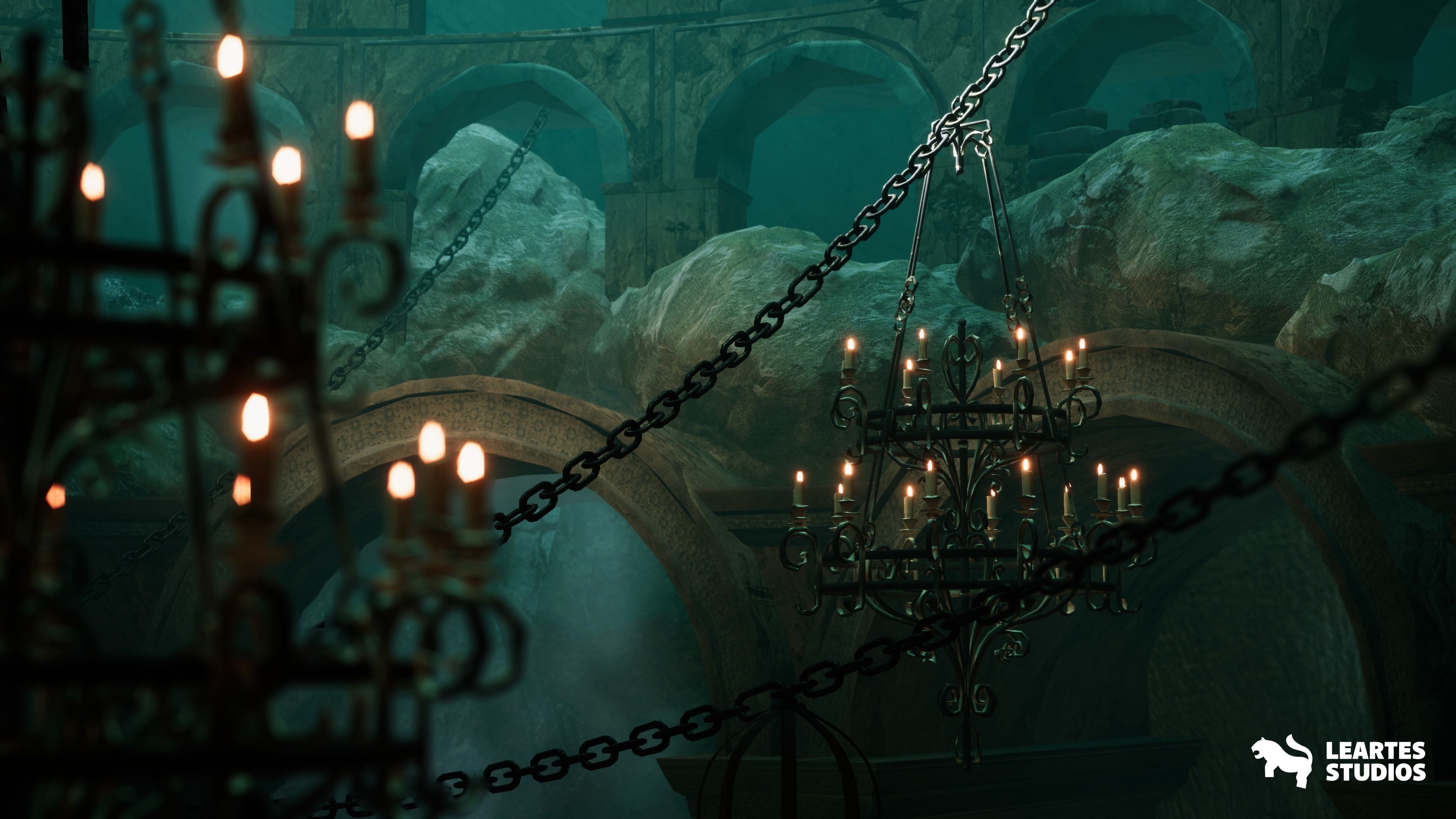 Fantasy Dungeon Low-poly 3D model_10