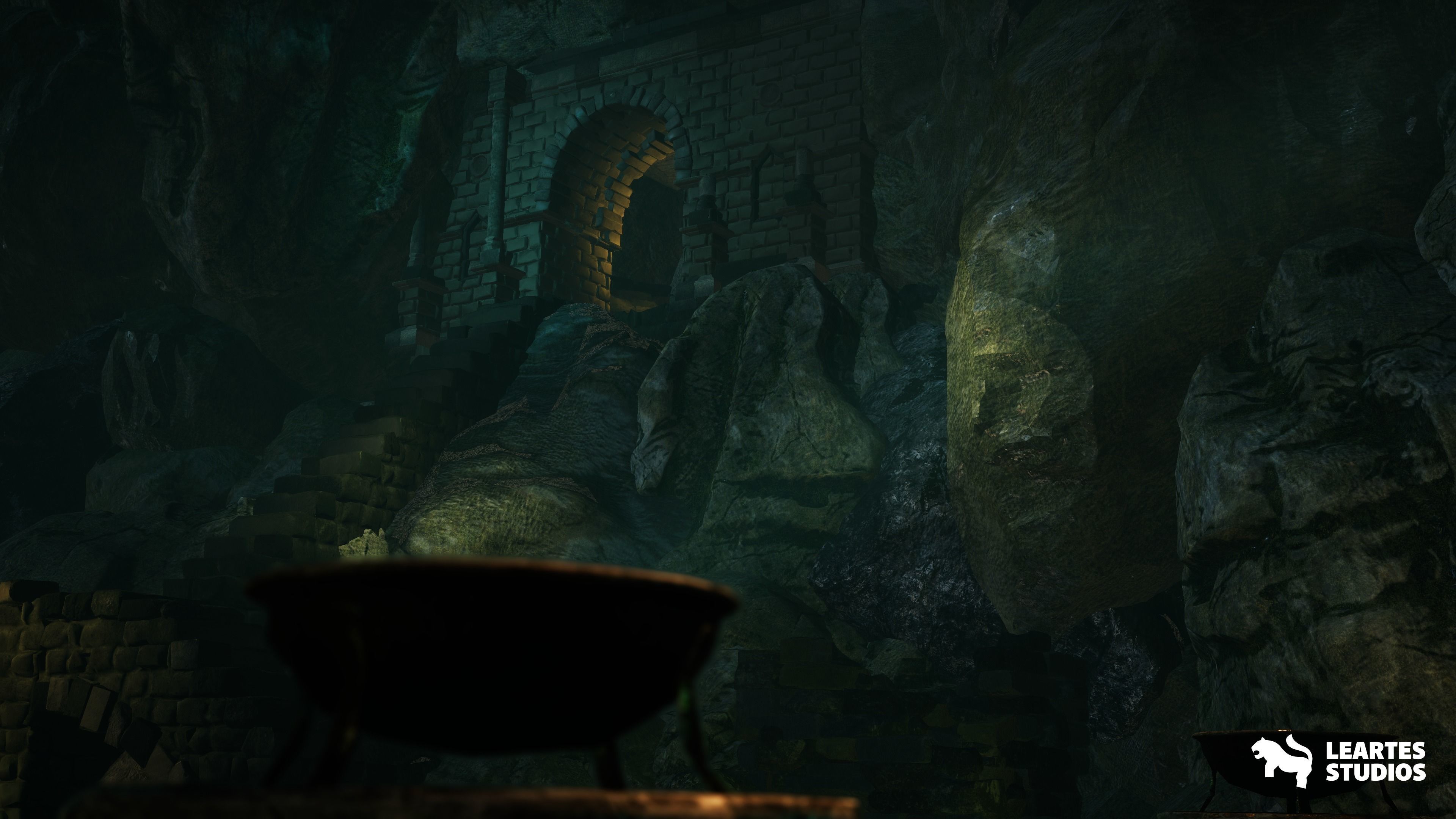 Fantasy Dungeon Low-poly 3D model_17