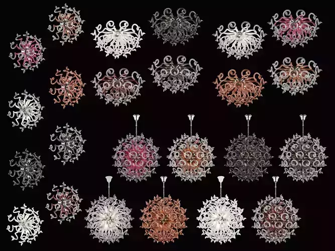 890 Medusa Lightstar Collection of Lamps