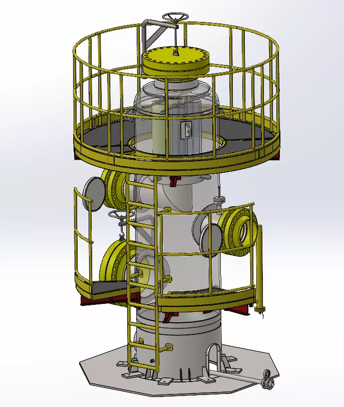 Tanks separators 1 3D model_0