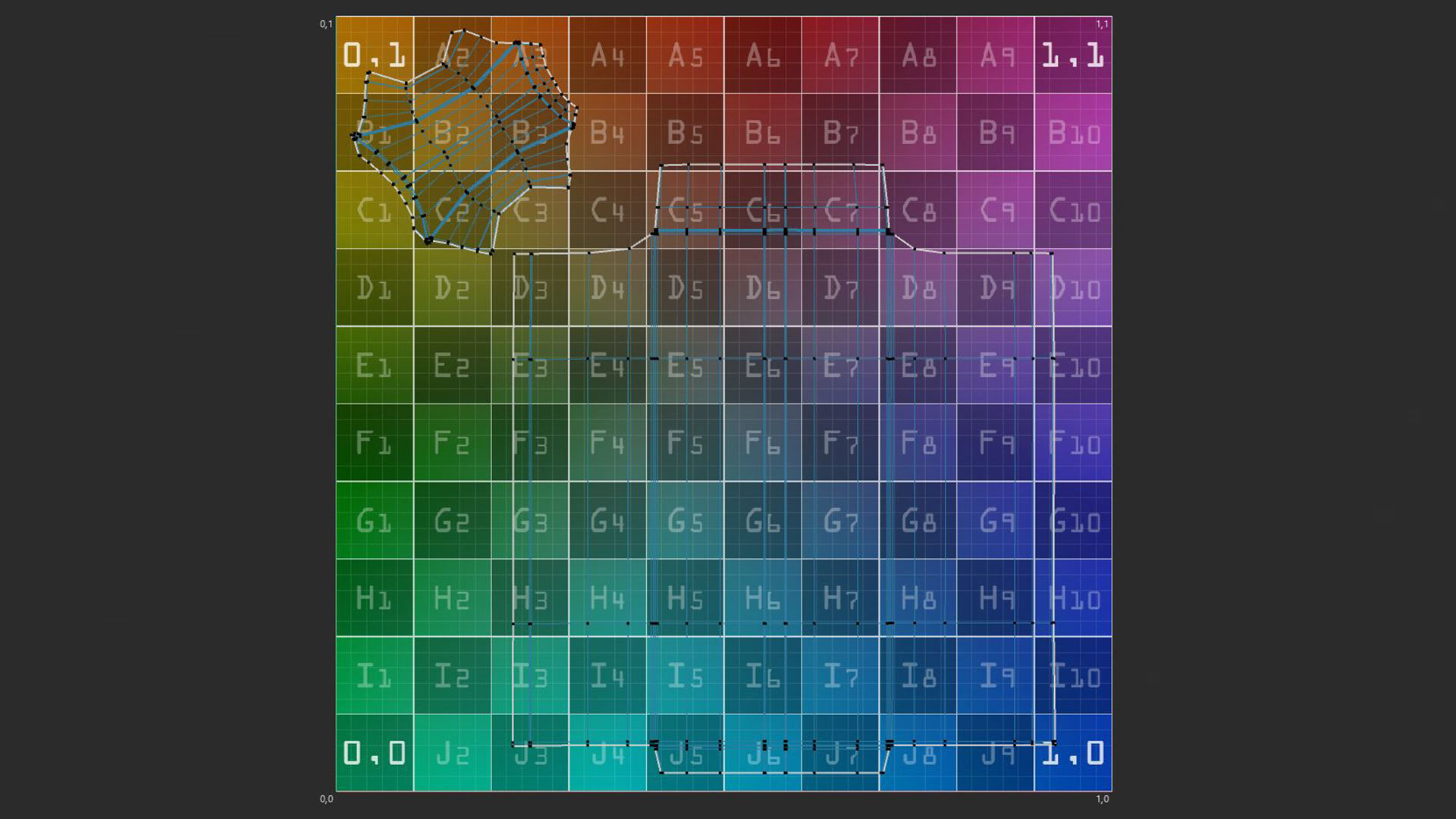 Air Mail Envelope Size DL Style POCKET Low-poly 3D model_10