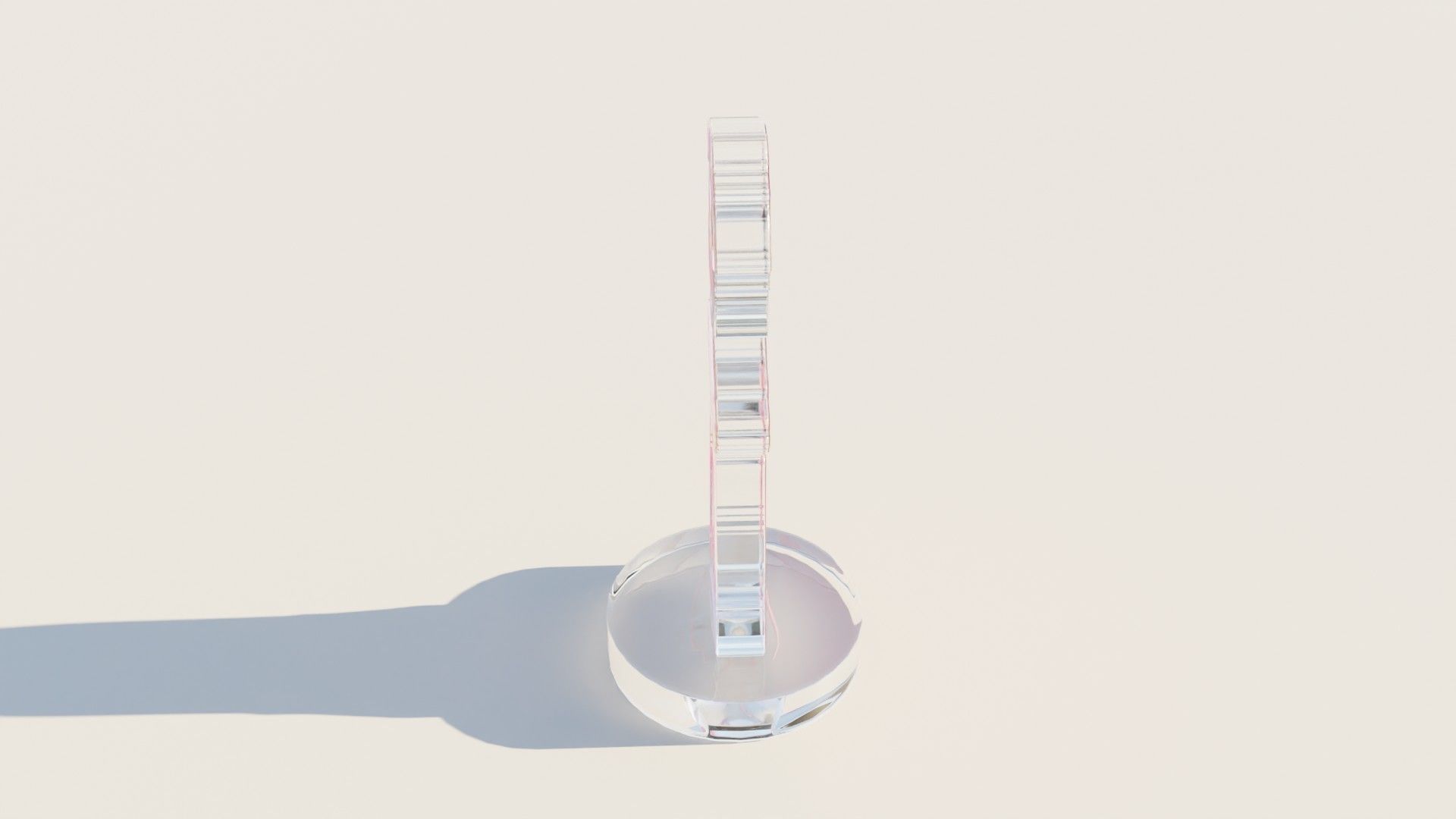 Acrylic Stand Hoshino Ai Idol Form 1 - Oshi no Ko 3D print model_1