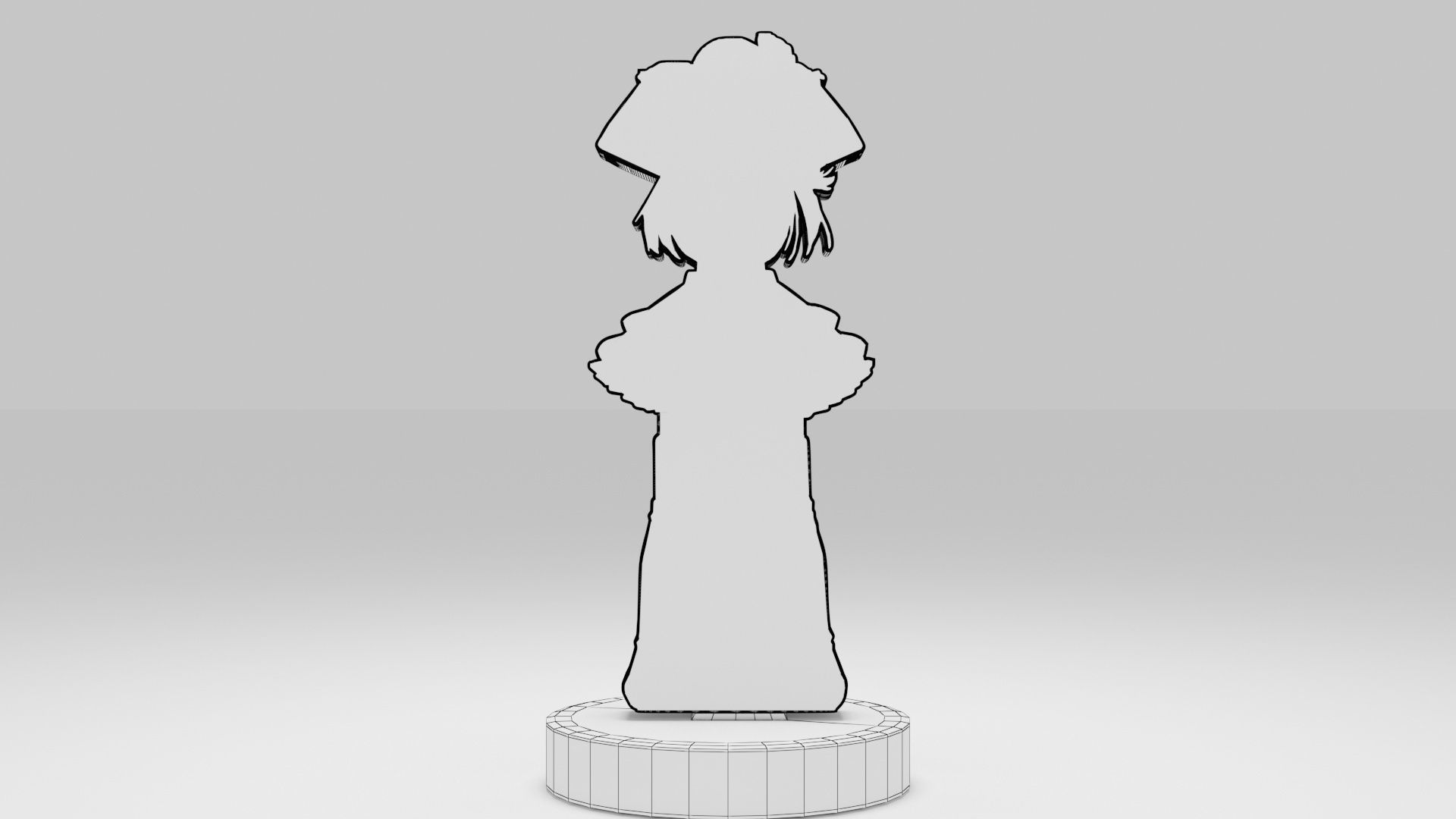Acrylic Stand Hoshino Ai Idol Form 1 - Oshi no Ko 3D print model_5