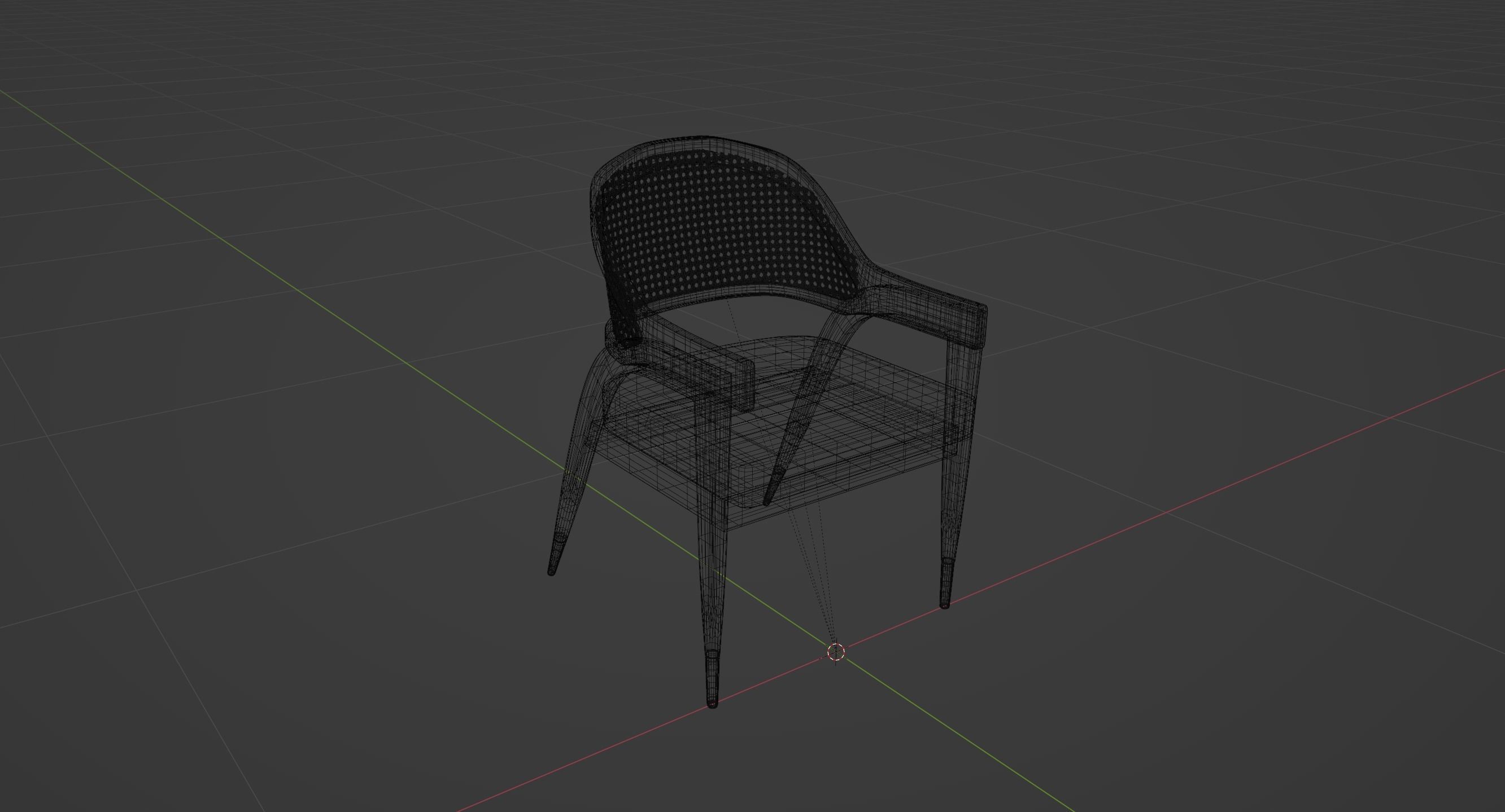 Contour Lounge Chair 3D model_8
