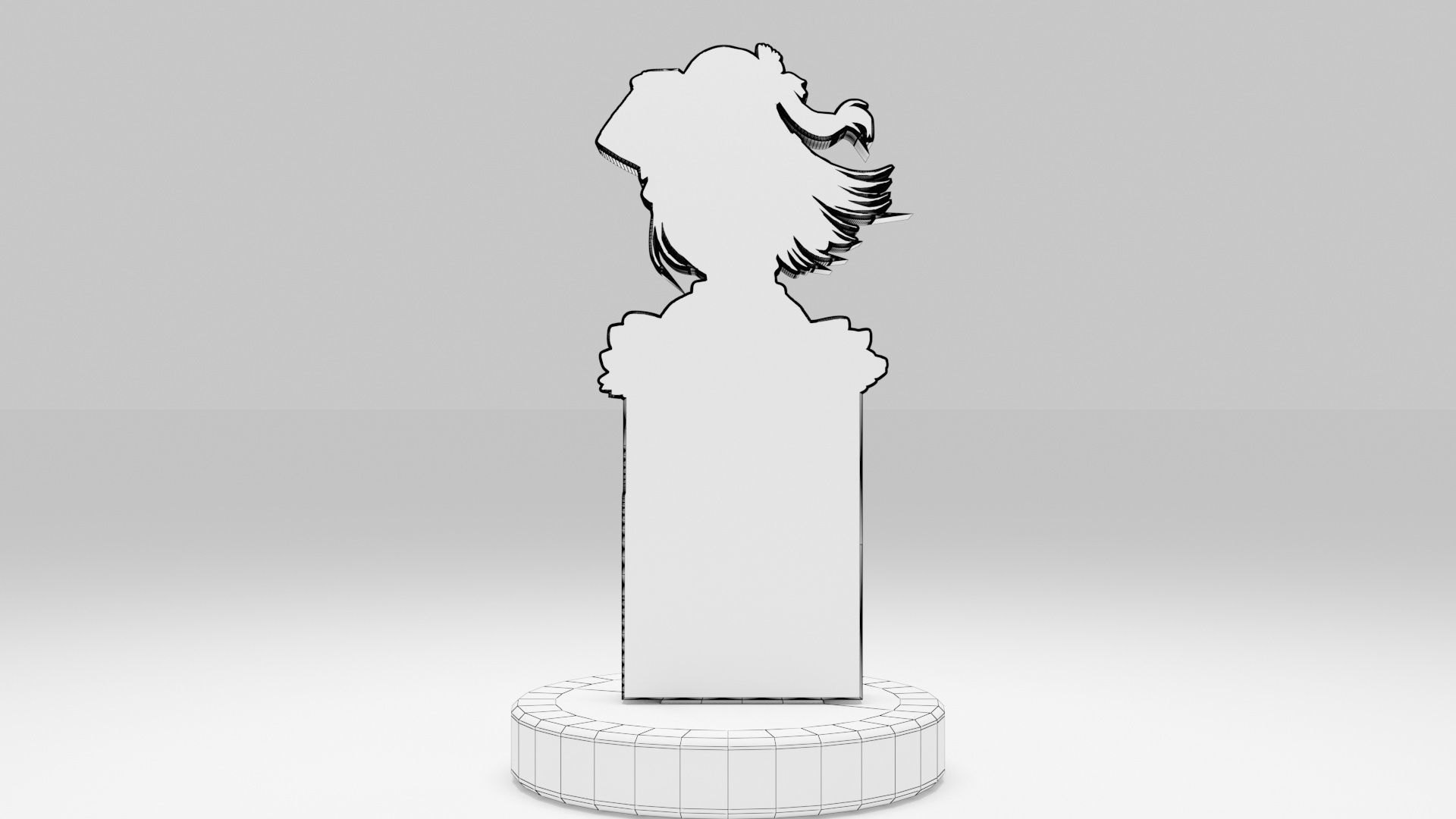 Acrylic Stand Hoshino Ai Idol Form 2 - Oshi no Ko 3D print model_5
