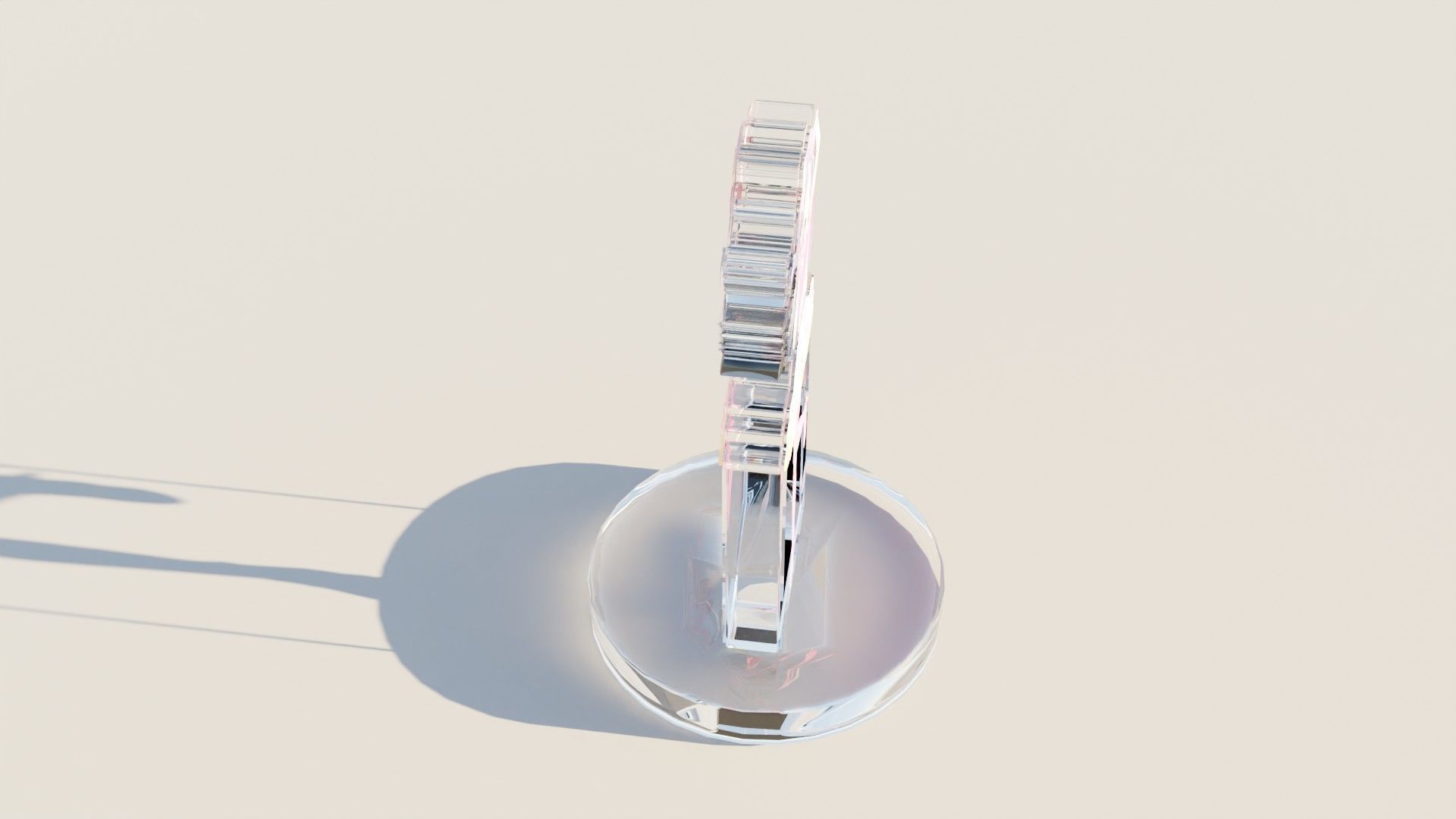 Acrylic Stand Hoshino Ai Idol Form 2 - Oshi no Ko 3D print model_1