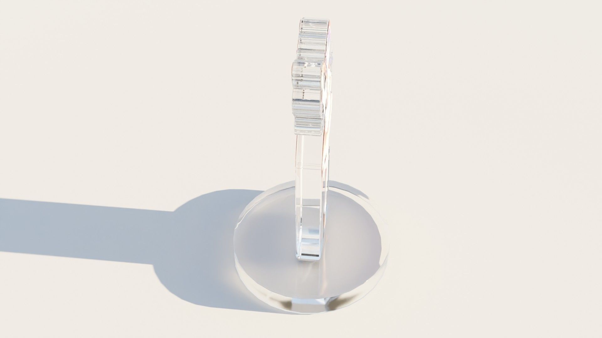 Acrylic Stand Hoshino Ai Valentine Visual - Oshi no Ko 3D print model_1