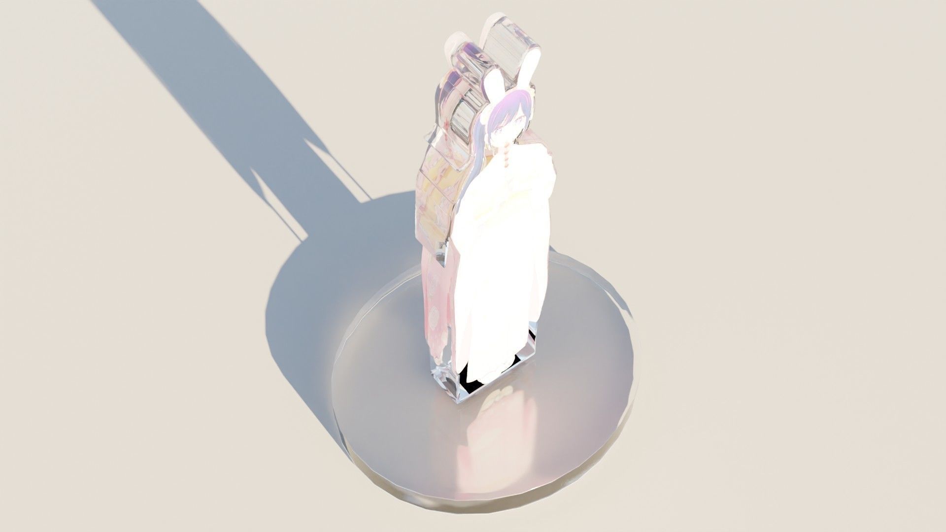 Acrylic Stand Hoshino Ai New Year Visual - Oshi no Ko 3D print model_2