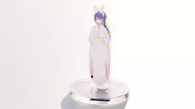 Acrylic Stand Hoshino Ai New Year Visual - Oshi no Ko 3D print model