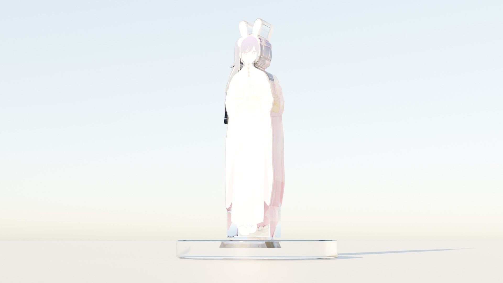 Acrylic Stand Hoshino Ai New Year Visual - Oshi no Ko 3D print model_3