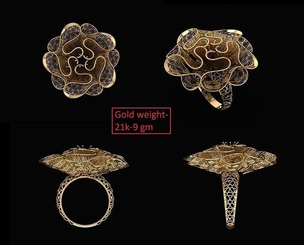 Ring design for women  3D print model