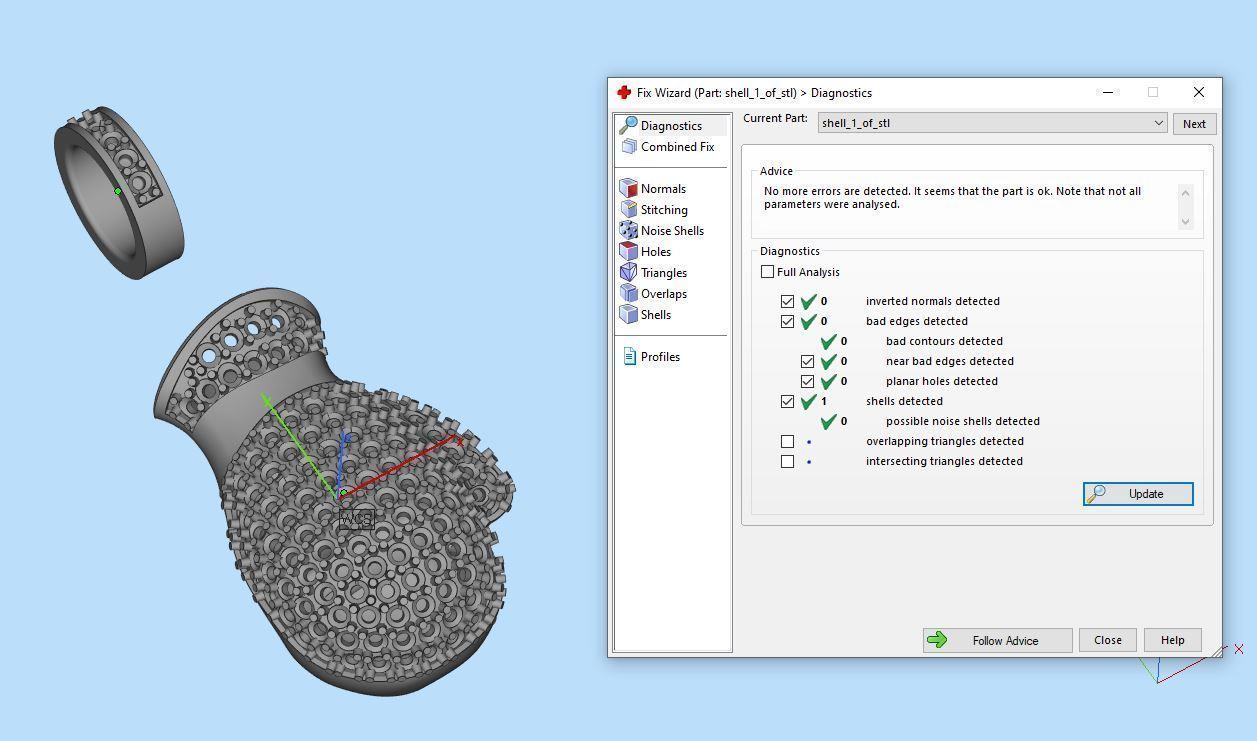 Boxing gloves pendant 3D print model_4