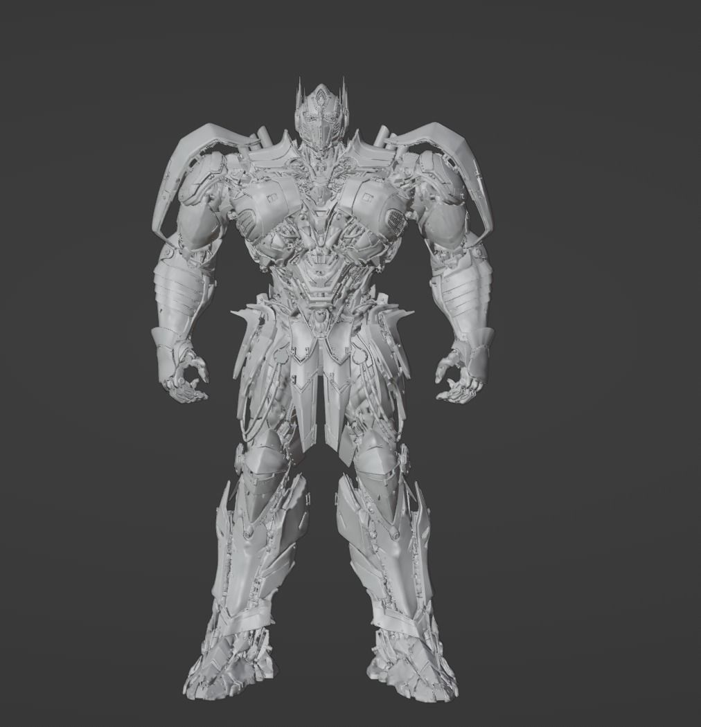 Optimus Prime 3D model_6