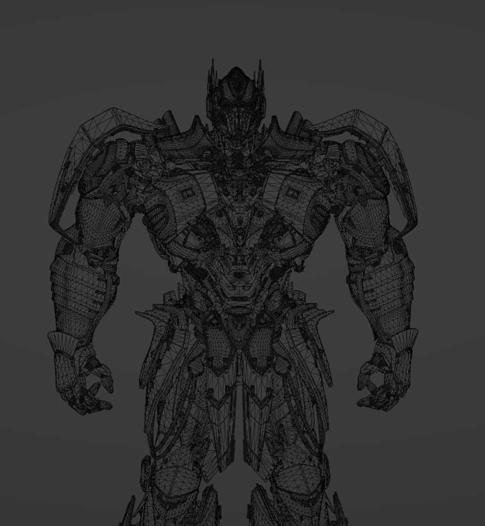 Optimus Prime 3D model_11