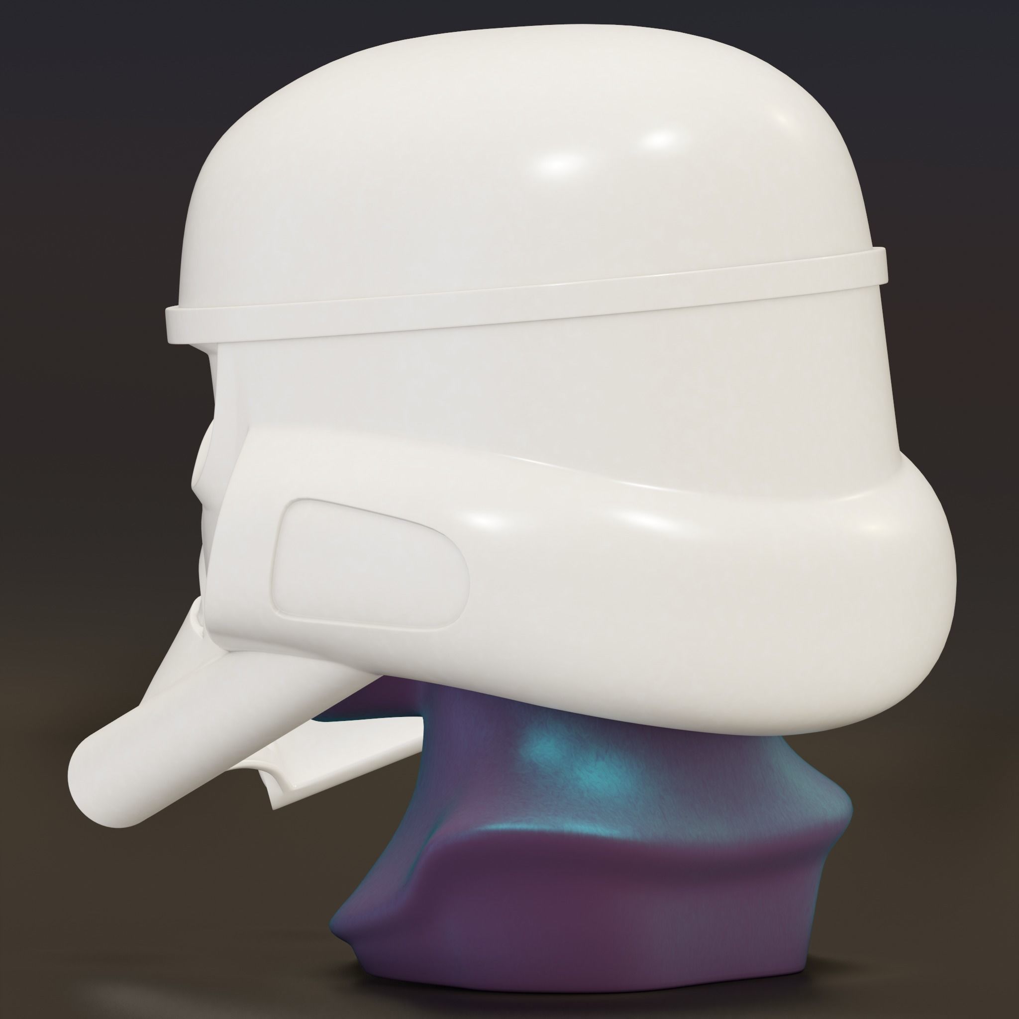 Blackhole Dark Trooper Helmet 3D print model_14