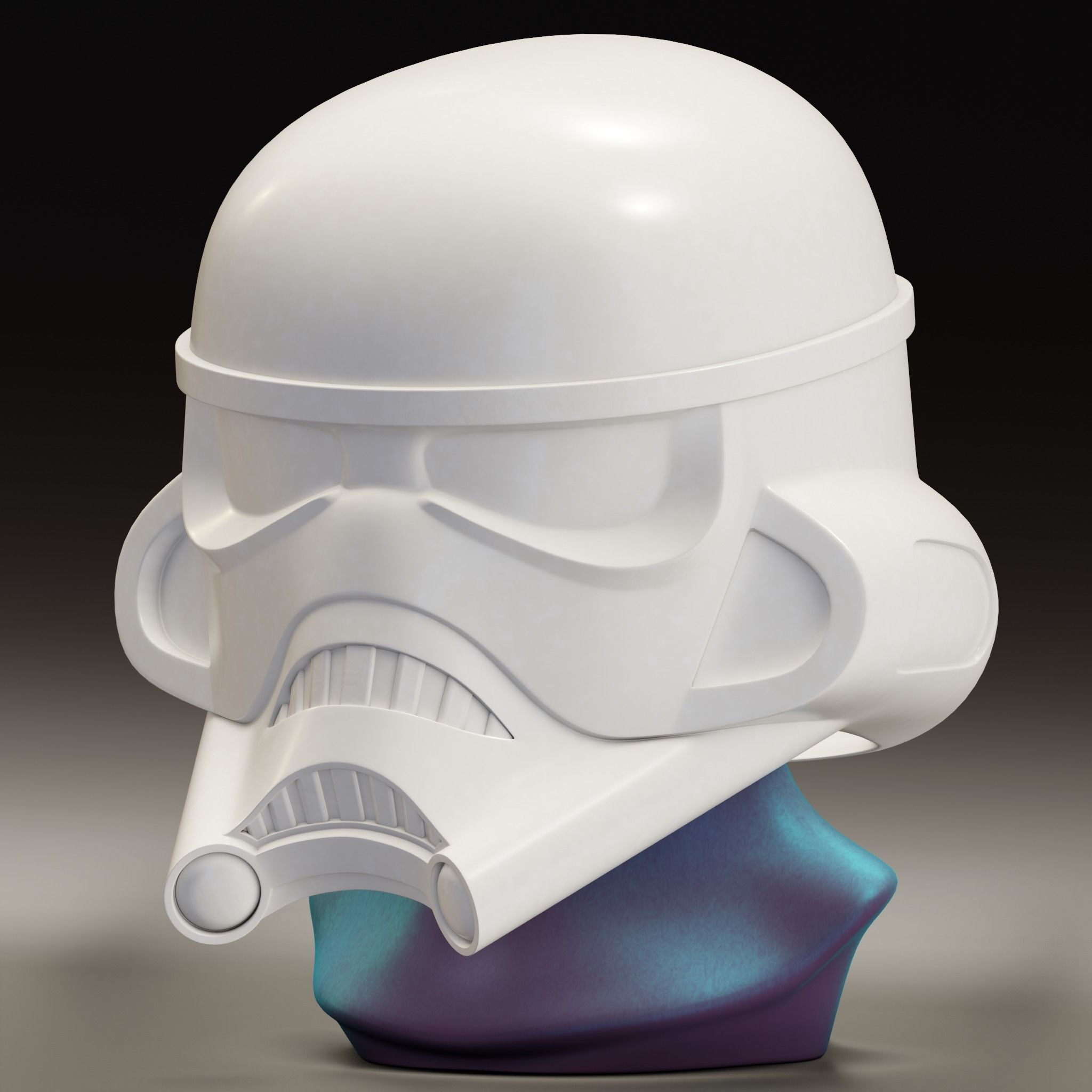 Blackhole Dark Trooper Helmet 3D print model_8