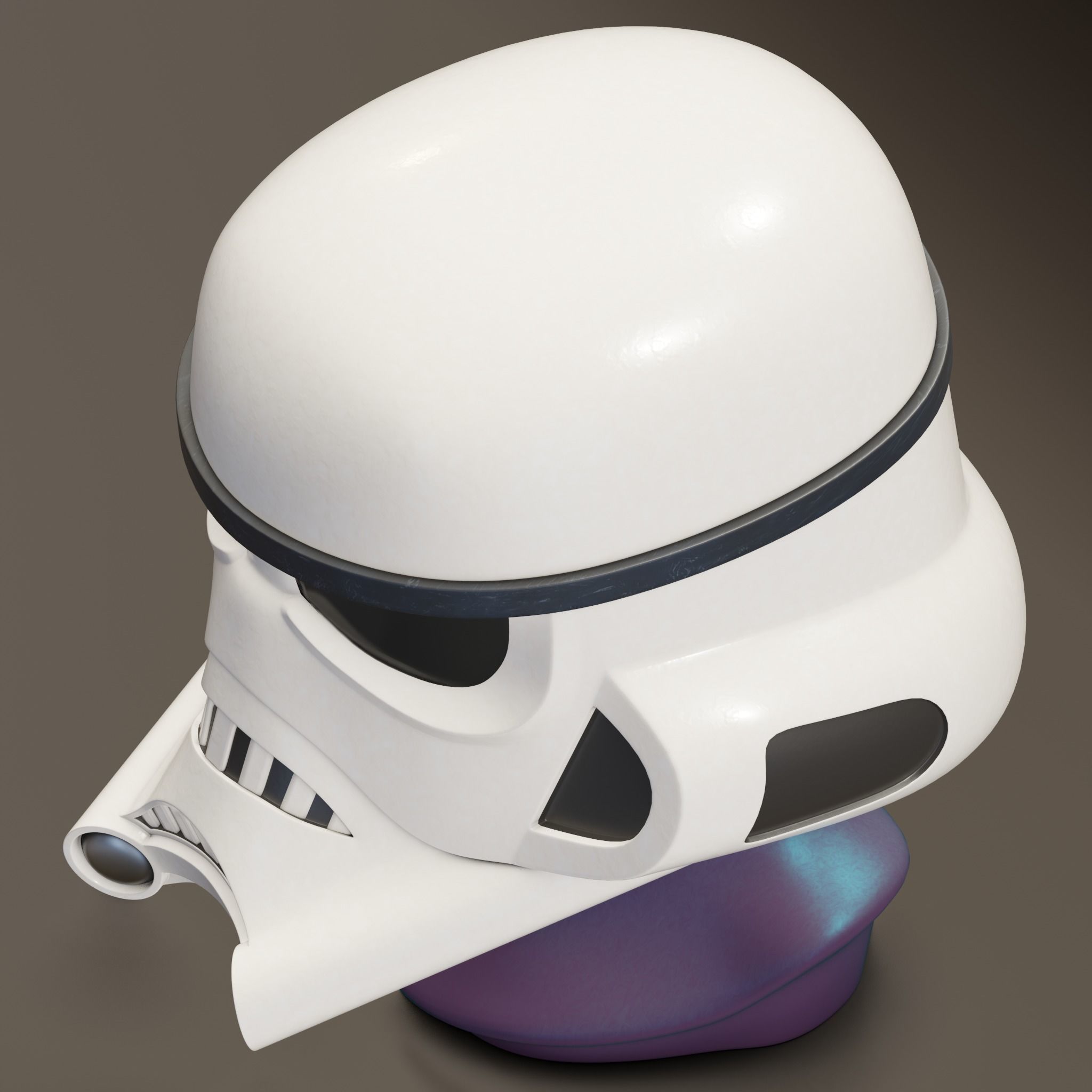 Blackhole Dark Trooper Helmet 3D print model_4
