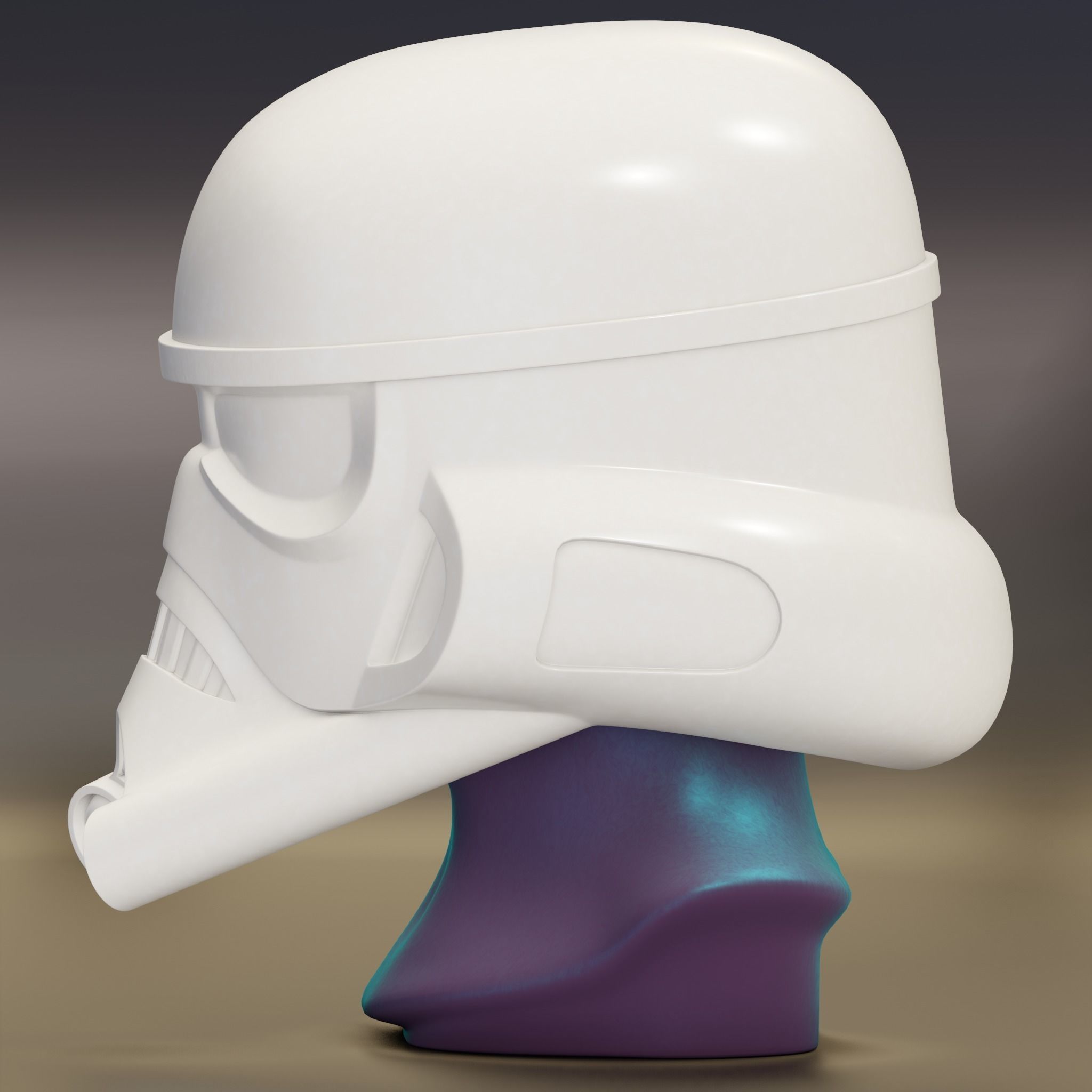 Blackhole Dark Trooper Helmet 3D print model_12