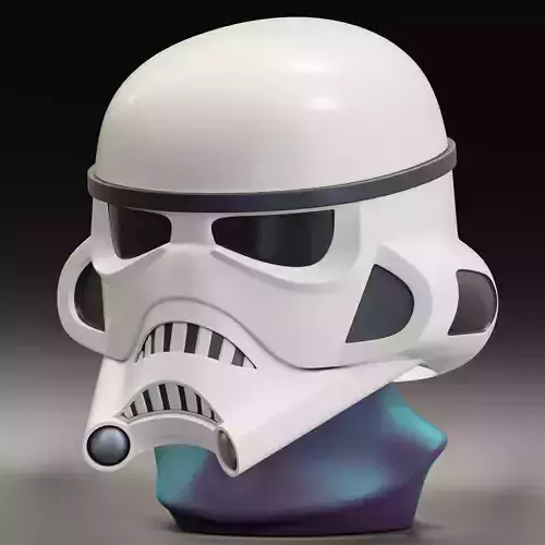 Blackhole Dark Trooper Helmet 3D print model