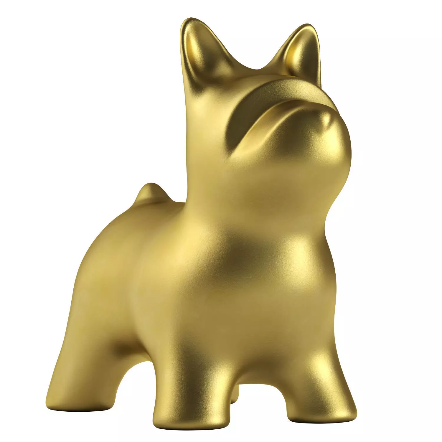 Fata Dog Figurine 3D model_0