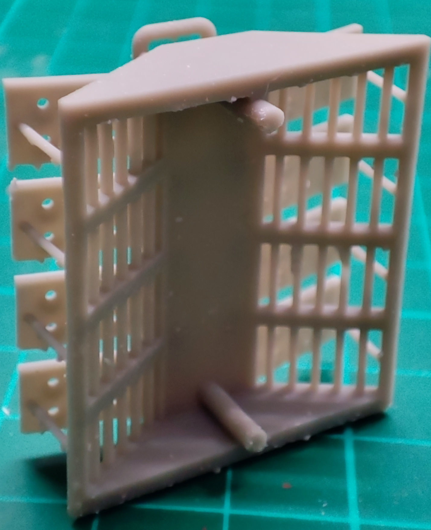 Ship deck roof from Hachette Titanic model 1-200 scale 3D print model_3