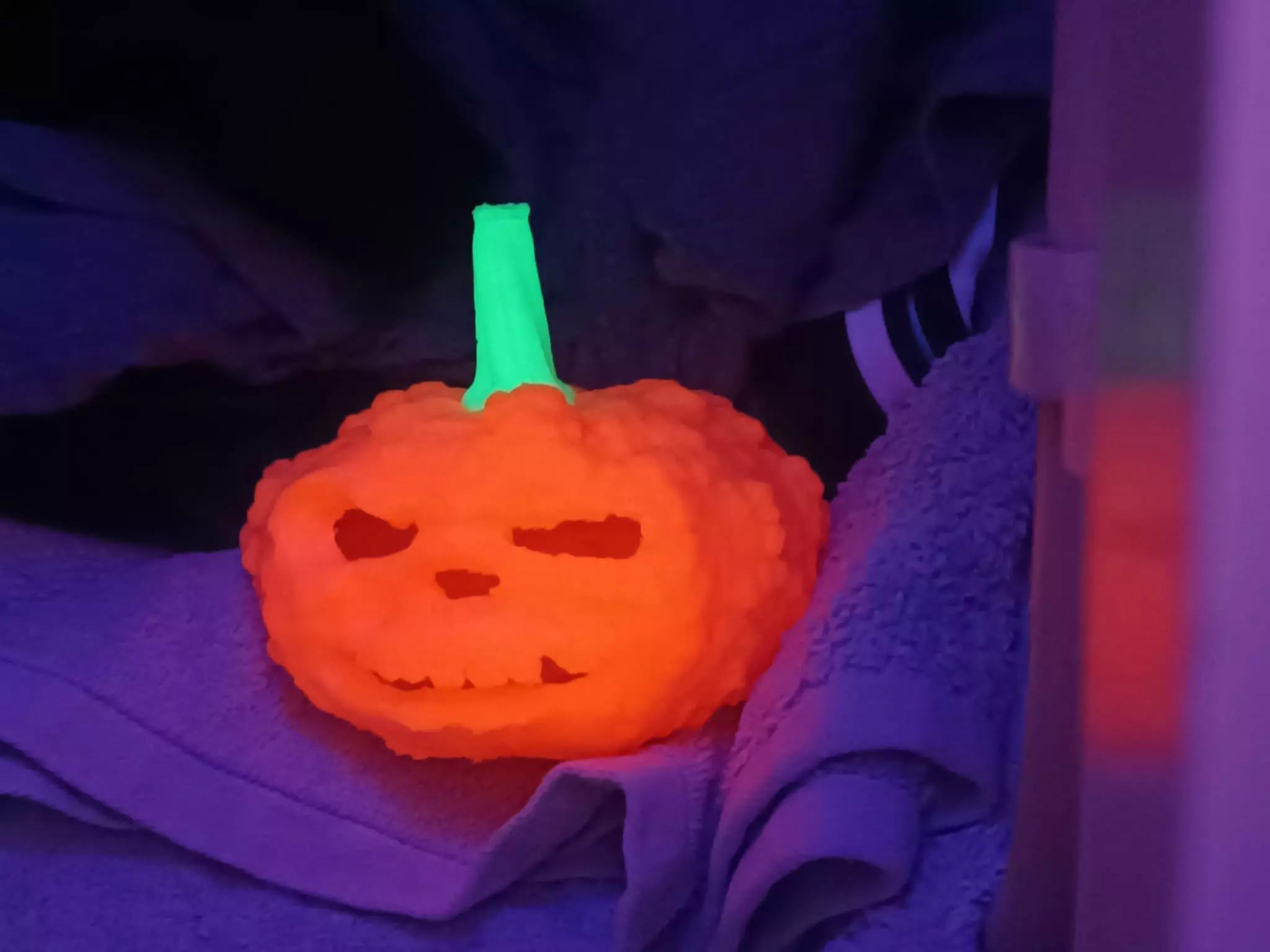 Skull Pumpkin Lantern 3D print model_4