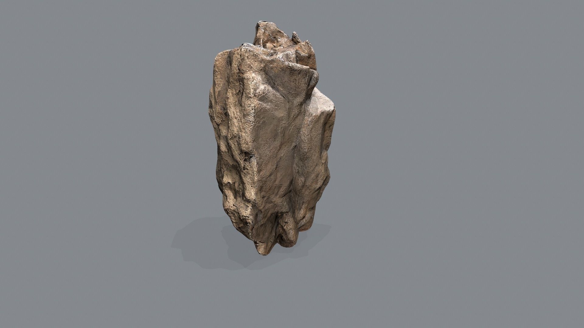 desert rocks Low-poly 3D model_5