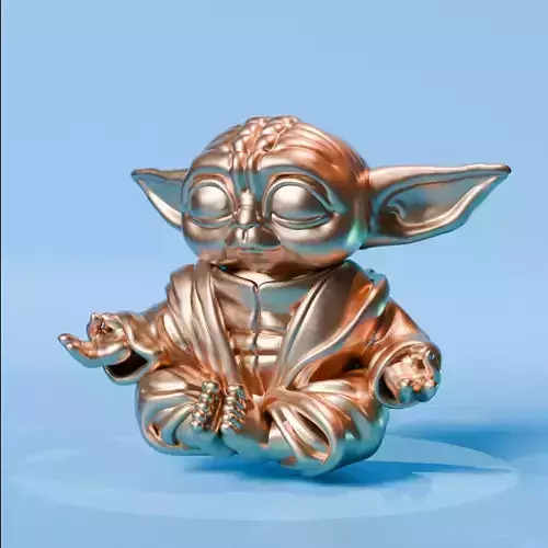 Baby Yoda - Grogu - Cute Model