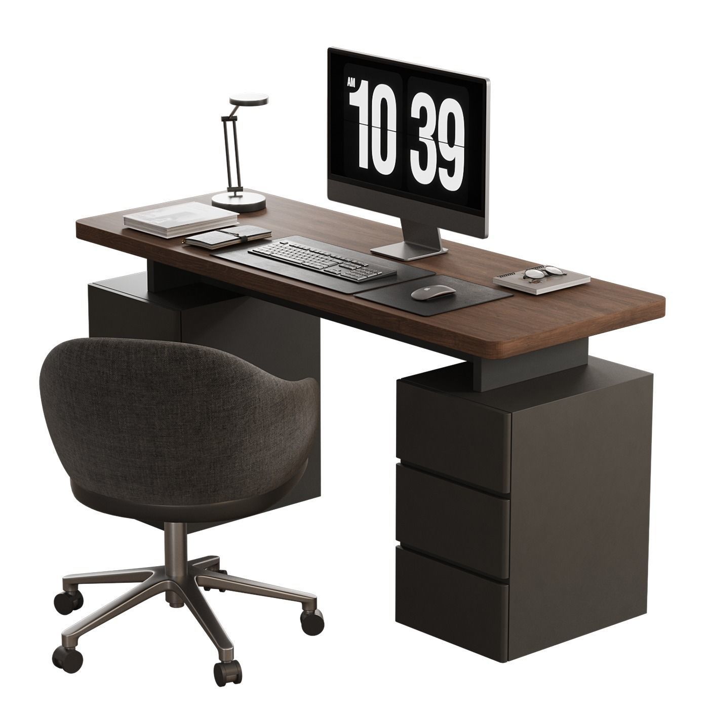 workplace 014 3D model_1