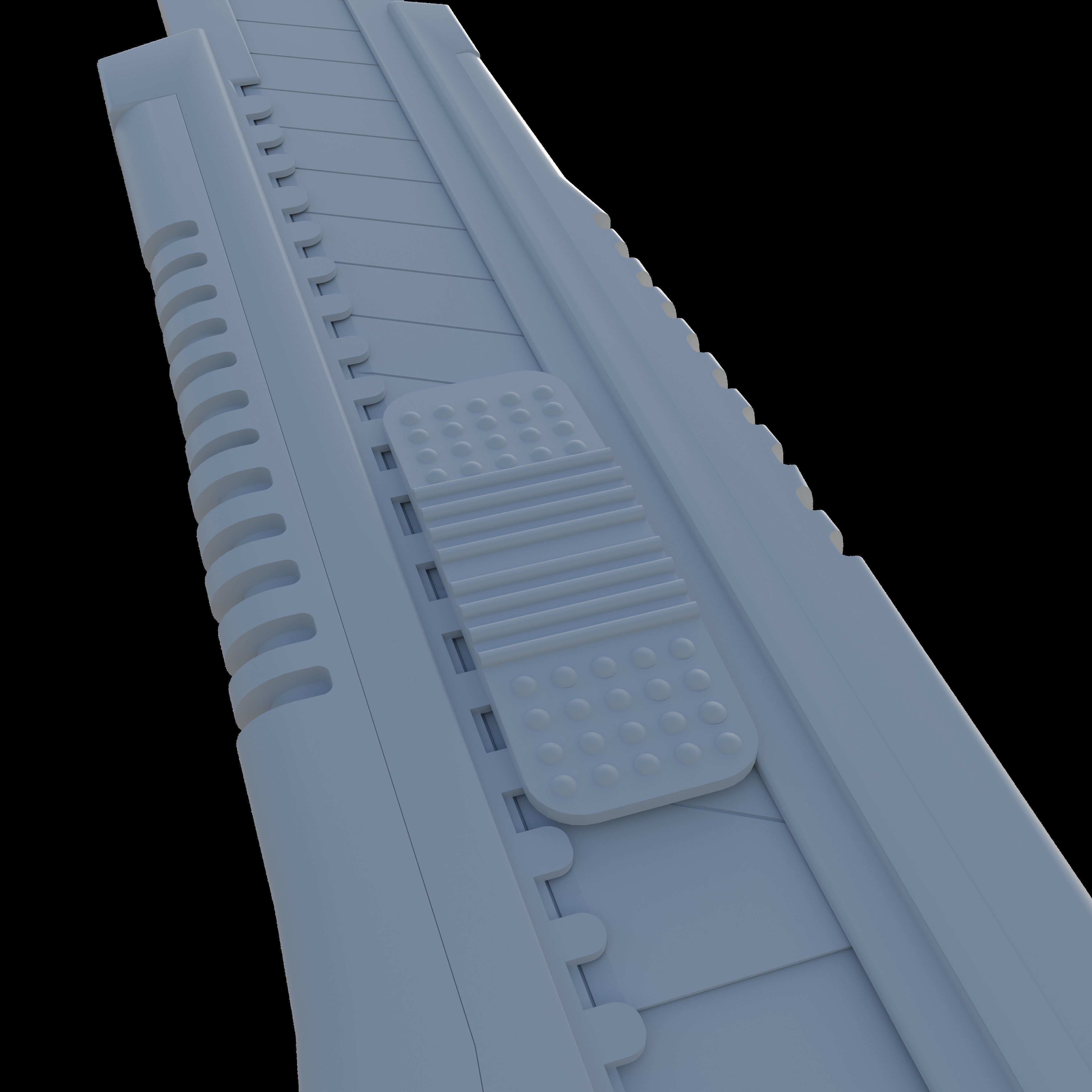 Realistic Utility Knife 3D model_5