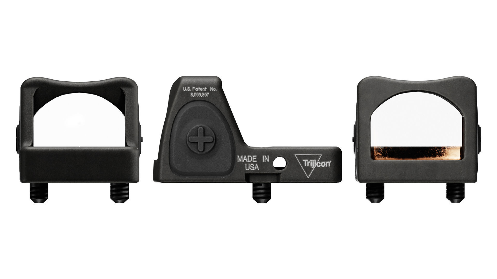 TRIJICON RMR TYPE 2 RED DOT SIGHT Low-poly 3D model_6