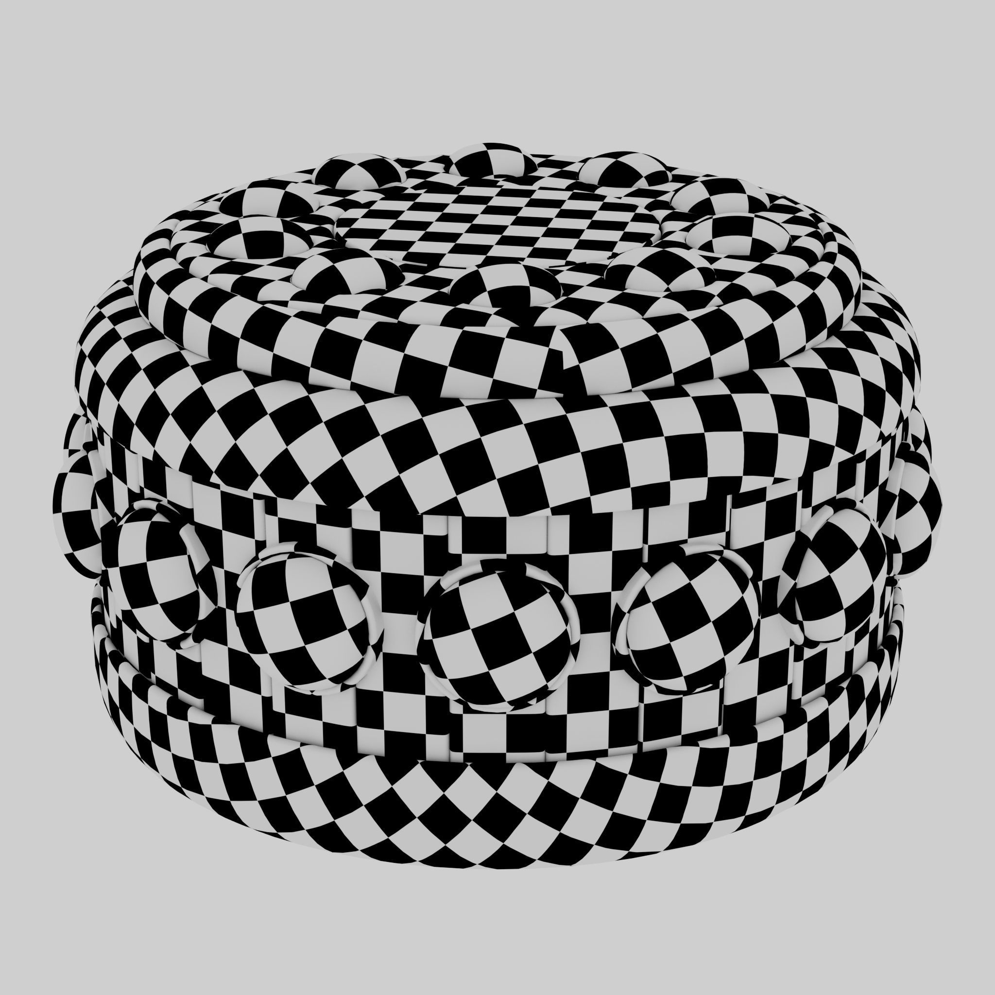 Kids Drum Toy 2 3D model_5