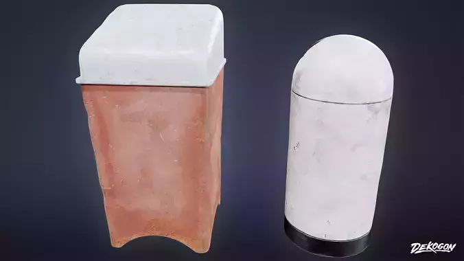 TRASH - Trash Set 03 - LOW POLY AND NANITE