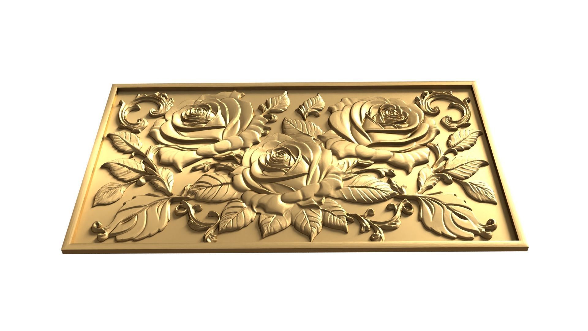 Modern Wall Panel Relief for CNC and 3D Printing 03 3D print model_2